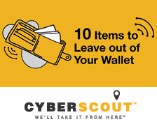 Infographic: 10 items to leave out of your wallet